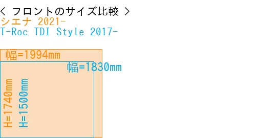 #シエナ 2021- + T-Roc TDI Style 2017-